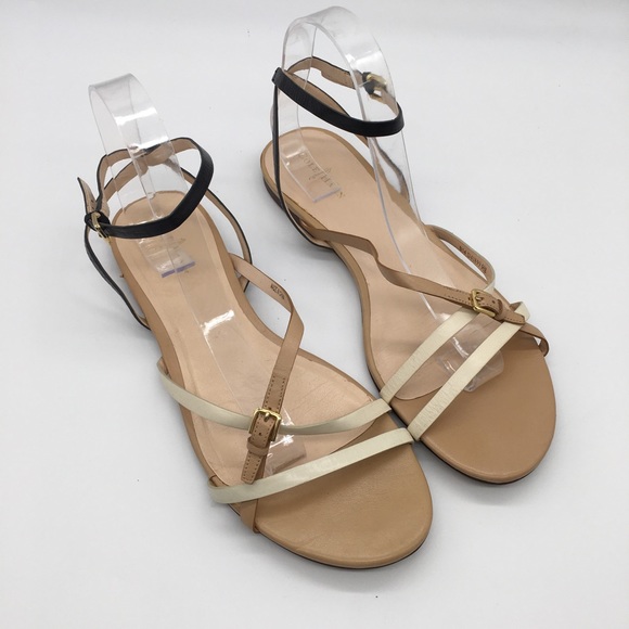 Cole Haan Jensen Strap Leather black cream Sandal - Picture 3 of 11